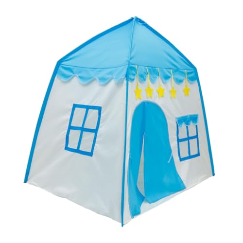 ibasenice 1Stk Kinderzelt Babyspielhaus Tent zelte spielezelt Tent for Kinderspiele Zelt für Jungen und Mädchen Spielhaus für Kinderzelte Oxford-Stoff Blue von ibasenice