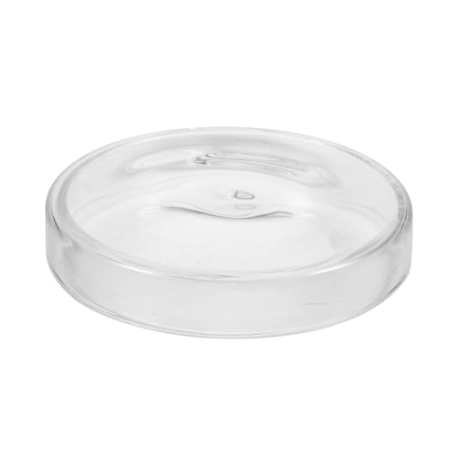 ibasenice 1Stk Petrischale Chemie experimente Petri Dish werkzeugregal schulzubehör Clear Design Dish Probenflaschen für den Urintest Agarplatten der Test Laborwerkzeuge Glas Transparent von ibasenice