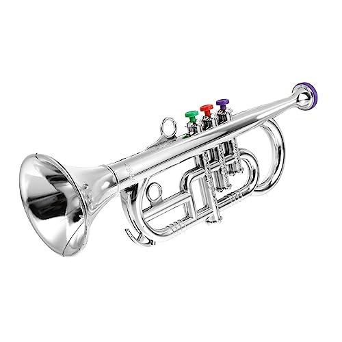 ibasenice 1Stk Saxophon-Modell musikinstrumente Musical Toy Instruments Kinderspielzeug Trompete Miniaturmodell eines Musikinstruments Instrumentenmodell aus Kunststoff Tragbares Spielzeug von ibasenice