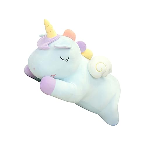 ibasenice 1stk Einhorn-Kissen Hase Babyspielzeug Einhornspielzeug Für Mädchen Tiere Kinderspielzeug Kleinkindspielzeug Katzenspielzeug Heimdekoration Green Pp Baumwolle von ibasenice