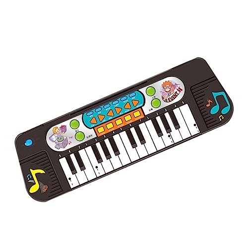 ibasenice 1stk Frühpädagogisches Musikspielzeug Kindertastatur Klavier Für Kinder Musikspielzeug Für Kinder Musikspielzeug Für Die Frühe Kindheit Kidcraft-spielset Klavier Für Anfänger Black von ibasenice