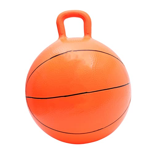 ibasenice 1stk Hüpfendes Croissant Aufblasbares Spielzeug Hüpfende Ballspielzeuge Sprungbälle Für Kinder Hüpfende Spielzeuge Springball Reiten Aufblasbarer Springball Flummi Türsteher PVC von ibasenice