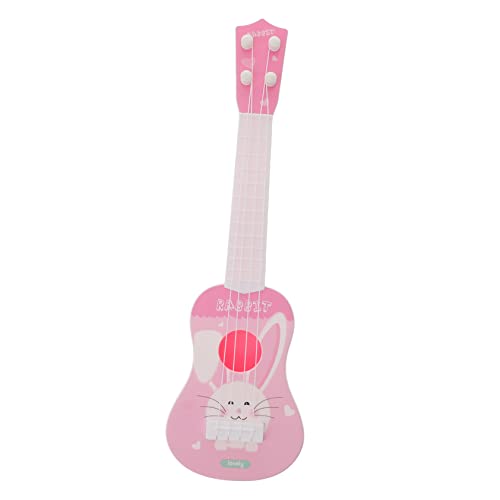 ibasenice 1stk Kinder Gitarreninstrument Spielzeug Musikinstrumente, Spielzeug Musikspielzeug Für Kindergitarre Gitarren-Ukulele-Spielzeug Musikalische Gitarre Spielzeug Kleinkind Rosa von ibasenice