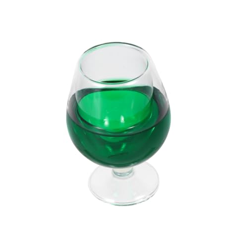 ibasenice 1stk Party Streich Weinbecher Kelchbecher Lustige Weinbecher Streichrequisiten Neuheit Knifflige Requisiten Aprilscherz-streich-Requisite Scherzbecher Zum Aprilscherz Green von ibasenice