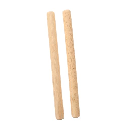 ibasenice 2 STK Instrument Stick Rhythmus Stick Werkzeuge Für Musical Schlagzeug Trommelstöcke Trommelstock Rhythmus-Sticks Rhythmustrommel Musik Jazz-Drumsticks Rassel Holz von ibasenice