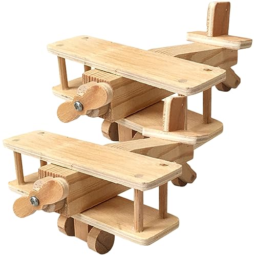 ibasenice 2 Sätze DIY Holzpferd Kinderspielzeug Puzzlematte Stielspielzeug Für Jungen Spielzeugbau Handpuzzle Baggerspielzeug Kinderspiele Kleinkind Rätsel Zahlenrätsel von ibasenice