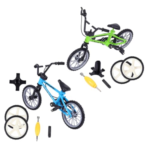 ibasenice 2 Sätze Finger Bikes Mini Mountainbike Aluminiumlegierung Tischspielzeug für Finger Wettbewerbs Spiel Kreatives Geschicklichkeitsspielzeug Büro und Zuhause ibasenice 2 Sätze Finger Bikes Mini Mountainbike Aluminiumlegierung Tischspielzeug für Finger Wettbewerbs Spiel Kreatives Geschicklichkeitsspielzeug Büro und Zuhause von ibasenice