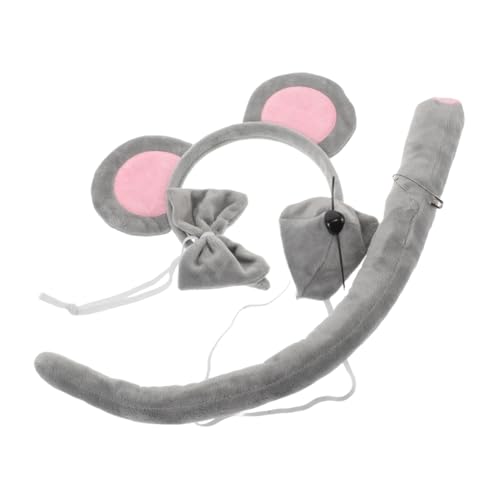 ibasenice 2 Sätze Mausohren Haarreif Nase Fliege Weiches Tierkostüm Zubehör für Halloween Karneval und Rollenspiele ibasenice 2 Sätze Mausohren Haarreif Nase Fliege Weiches Tierkostüm Zubehör für Halloween Karneval und Rollenspiele von ibasenice