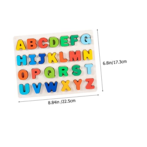 ibasenice 2 Sätze Montessori Holzpuzzle Alphabet Zahlen Formen Teiliges Lernspielzeug für Ab Jahren mit Glatten Kanten und Farbenfrohen Modellen Hand Auge Koordination und Kognitiver ibasenice 2 Sätze Montessori Holzpuzzle Alphabet Zahlen Formen Teiliges Lernspielzeug für Ab Jahren mit Glatten Kanten und Farbenfrohen Modellen Hand Auge Koordination und Kognitiver von ibasenice