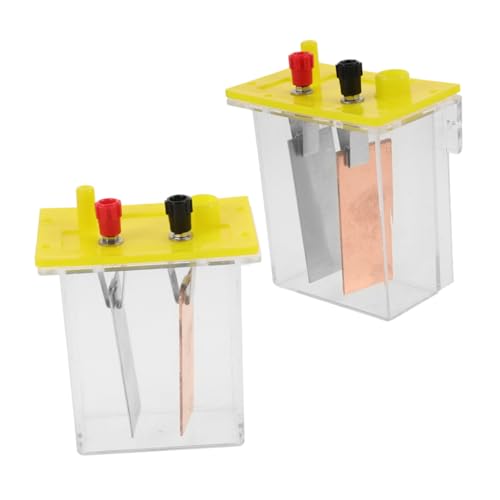 ibasenice 2 Sätze Salz Wasser Batterie Experimentierkasten für Stem Lernspielzeug für Physik und Elektrizität Inklusive Metallplatten für Grund Mittelschüler Praxisorientiertes ibasenice 2 Sätze Salz Wasser Batterie Experimentierkasten für Stem Lernspielzeug für Physik und Elektrizität Inklusive Metallplatten für Grund Mittelschüler Praxisorientiertes von ibasenice