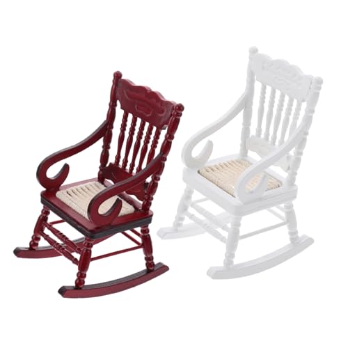 ibasenice 2 Stück Holz Modell mit Geflochtenem Design Robuste Kleine Landschaftsdeko Rustikaler Puppenhausstuhl für Miniaturgarten und Miniaturhaus Ausstattung ibasenice 2 Stück Holz Modell mit Geflochtenem Design Robuste Kleine Landschaftsdeko Rustikaler Puppenhausstuhl für Miniaturgarten und Miniaturhaus Ausstattung von ibasenice