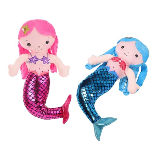 ibasenice 2 Stück Meerjungfrau Puppenkissen Plüschtiere Meerjungfrau Cartoon Kleine Stofftier Stofftiere Für Mädchen ibasenice 2 Stück Meerjungfrau Puppenkissen Plüschtiere Meerjungfrau Cartoon Kleine Stofftier Stofftiere Für Mädchen von ibasenice