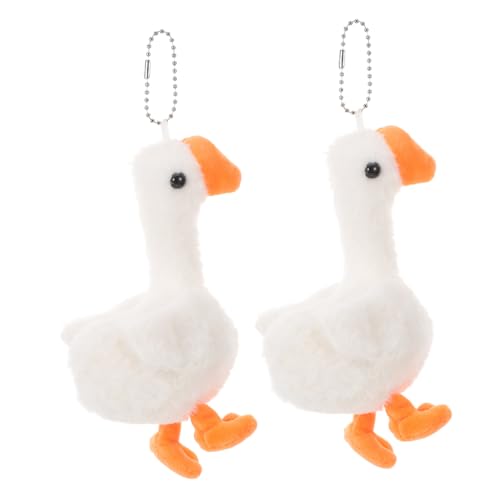 ibasenice 2 Stück Mini Kuscheltiere Gans Plüschspielzeug Sanft und Langlebig Schlüsselanhänger Charm für Rucksack Handy Karneval Party Geschenk ibasenice 2 Stück Mini Kuscheltiere Gans Plüschspielzeug Sanft und Langlebig Schlüsselanhänger Charm für Rucksack Handy Karneval Party Geschenk von ibasenice