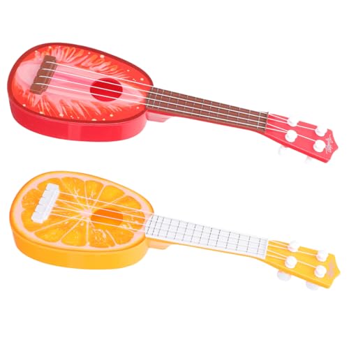ibasenice 2 Stück Mini Ukulele Frühes Musikinstrument Lernspielzeug mit Saiten Kunststoff Gitarrenmodell für Anfänger Jungen Mädchen Pädagogisches Musikspielzeug Ab Jahren Geschenkidee ibasenice 2 Stück Mini Ukulele Frühes Musikinstrument Lernspielzeug mit Saiten Kunststoff Gitarrenmodell für Anfänger Jungen Mädchen Pädagogisches Musikspielzeug Ab Jahren Geschenkidee von ibasenice