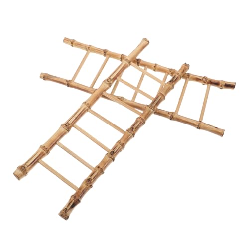 ibasenice 2 Stück Miniatur Bambusleiter für Puppenhaus Vintage Mini Leiter Dekoration Leicht und Langlebig für Puppenmöbel und Mikro Landschaft Accessoires ibasenice 2 Stück Miniatur Bambusleiter für Puppenhaus Vintage Mini Leiter Dekoration Leicht und Langlebig für Puppenmöbel und Mikro Landschaft Accessoires von ibasenice