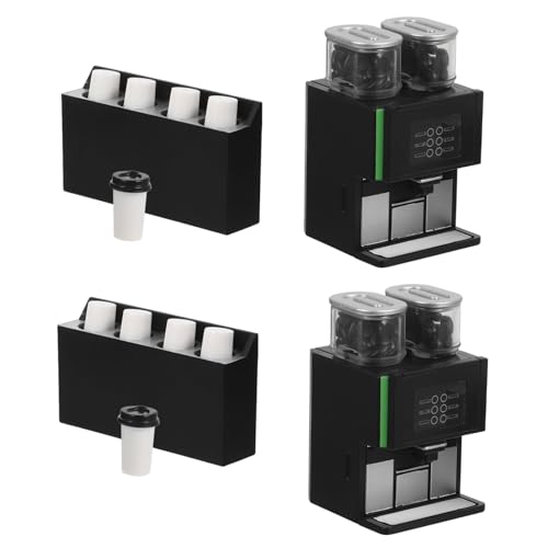 ibasenice 2 Stück Miniatur-kaffeemaschine Kunststoff Modell Detailreich für Puppenhausküche und Espresso Maschine für Kleinkinder Kreatives Rollenspiel Zubehör Kleine Kaffeemaschine ibasenice 2 Stück Miniatur-kaffeemaschine Kunststoff Modell Detailreich für Puppenhausküche und Espresso Maschine für Kleinkinder Kreatives Rollenspiel Zubehör Kleine Kaffeemaschine von ibasenice