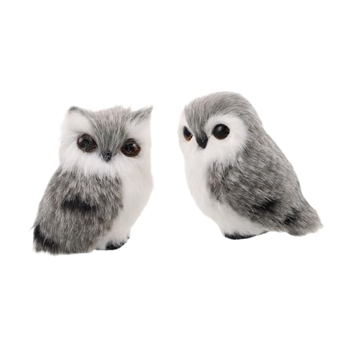 ibasenice 2 Stück Teiliges Eulen Plüschtier Weiches Kuscheltier mit Detailreicher Verarbeitung Langlebig und Komfortabel als für Frauen Vielseitige Dekoration für Geburtstag und ibasenice 2 Stück Teiliges Eulen Plüschtier Weiches Kuscheltier mit Detailreicher Verarbeitung Langlebig und Komfortabel als für Frauen Vielseitige Dekoration für Geburtstag und von ibasenice