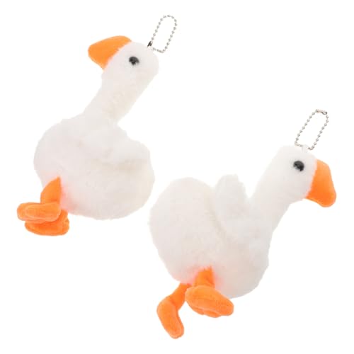 ibasenice 2 Stück Teiliges Mini Plüsch Gänse Schlüsselanhänger Sanft und Langlebig Kleine Kuscheltiere als Goody Bag Füller Handtaschenanhänger Schulpreise und Partygeschenke ibasenice 2 Stück Teiliges Mini Plüsch Gänse Schlüsselanhänger Sanft und Langlebig Kleine Kuscheltiere als Goody Bag Füller Handtaschenanhänger Schulpreise und Partygeschenke von ibasenice