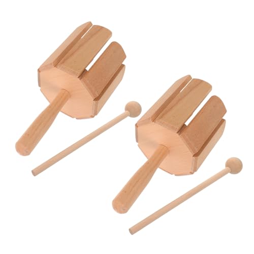 ibasenice 2 Stück Teiliges Orff Instrument aus Natürlichem Holz Rhythmus Percussion Sicheres Musikspielzeug Montessori Lerninstrument für Frühe mit Schlägel Vielseitig für Einzel ibasenice 2 Stück Teiliges Orff Instrument aus Natürlichem Holz Rhythmus Percussion Sicheres Musikspielzeug Montessori Lerninstrument für Frühe mit Schlägel Vielseitig für Einzel von ibasenice