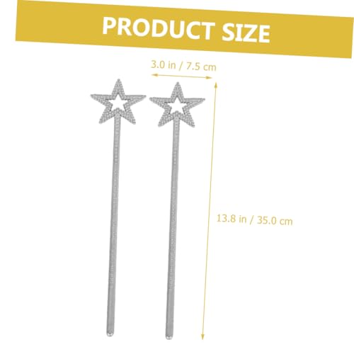 ibasenice 2 Stück Teiliges Silbernes Stern zauberstab Feenstab für Halloween Geburtstag Cosplay und Bühnenauftritte Leicht Glitzernd Kindgerecht Gestaltet ibasenice 2 Stück Teiliges Silbernes Stern zauberstab Feenstab für Halloween Geburtstag Cosplay und Bühnenauftritte Leicht Glitzernd Kindgerecht Gestaltet von ibasenice