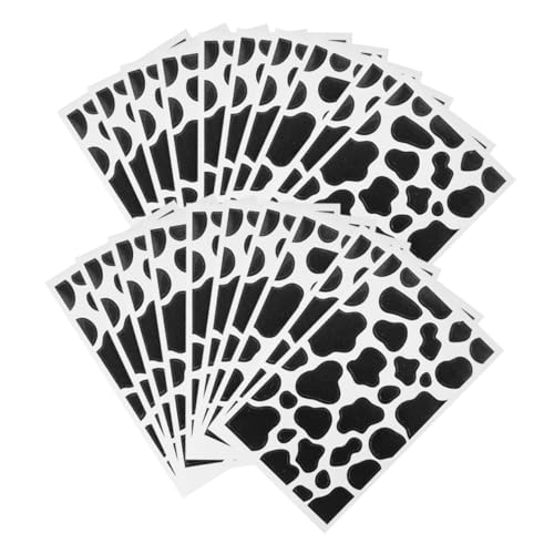 ibasenice 20 Blatt Cow Print Aufkleber Langlebige DIY Scrapbooking Sticker mit Muster Vielseitig Einsetzbar für Notizbücher Tagebücher und Dekorationen ibasenice 20 Blatt Cow Print Aufkleber Langlebige DIY Scrapbooking Sticker mit Muster Vielseitig Einsetzbar für Notizbücher Tagebücher und Dekorationen von ibasenice