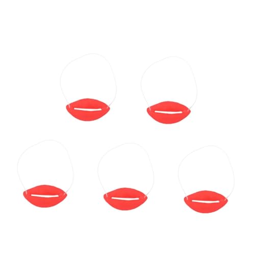 ibasenice 20 Stck. Witzige mit Roter Wurstmund Hautfreundliches Lustige Fake Lippen Dekoration für Halloween Tanz und Themenpartys Vielseitige Sausage Mouth Party Requisiten ibasenice 20 Stck. Witzige mit Roter Wurstmund Hautfreundliches Lustige Fake Lippen Dekoration für Halloween Tanz und Themenpartys Vielseitige Sausage Mouth Party Requisiten von ibasenice