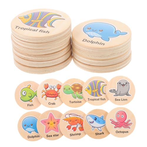 ibasenice 20 Stück Holz Memory Spiel Teiliges Montessori Lernspielzeug für Vorschulkinder Fördert Konzentration und Kritisches Sicheres Kinderspielzeug für Familieninteraktion und ibasenice 20 Stück Holz Memory Spiel Teiliges Montessori Lernspielzeug für Vorschulkinder Fördert Konzentration und Kritisches Sicheres Kinderspielzeug für Familieninteraktion und von ibasenice