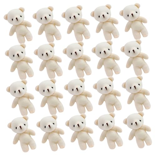ibasenice 20 Stück Teiliges Mini Bärenfiguren Niedliche Kleine Bären für DIY Schlüsselanhänger Geburtstagsdekoration und Vielseitige Wohnaccessoires Einfache Handhabung Geschenkidee für ibasenice 20 Stück Teiliges Mini Bärenfiguren Niedliche Kleine Bären für DIY Schlüsselanhänger Geburtstagsdekoration und Vielseitige Wohnaccessoires Einfache Handhabung Geschenkidee für von ibasenice