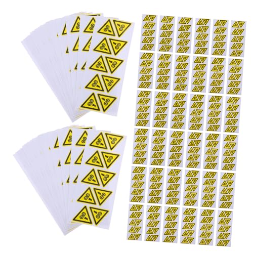 ibasenice 200 Stück Selbstklebende Warnaufkleber Maschinen Sicherheitshinweise Handverletzungswarnung Industrie Ausrüstung Haftstark Ölbeständig für Werkstätten und Fabriken ibasenice 200 Stück Selbstklebende Warnaufkleber Maschinen Sicherheitshinweise Handverletzungswarnung Industrie Ausrüstung Haftstark Ölbeständig für Werkstätten und Fabriken von ibasenice