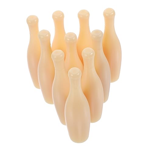 ibasenice 20St Bowlingkugel Schreibtisch-Gadgets Ersatz für Bowlingspiele Maschine Tabletop-Bowling Mini-Bowling Schreibtisch-Bowling-Spielzubehör Tischbowling die Hüften Khaki von ibasenice