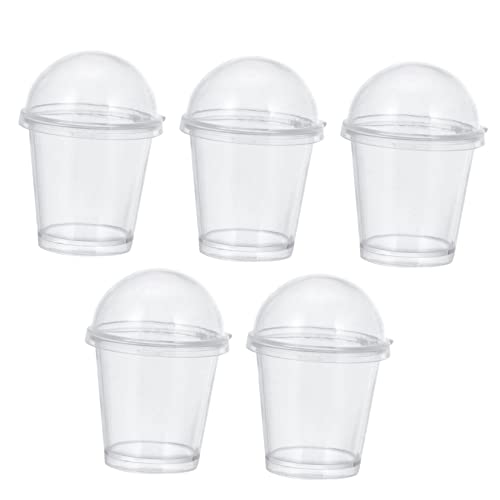 ibasenice 20St Simulation Tee Tasse simulierte Tasse Cup-Modell- Puppenhaus-Accessoire Eisbecher kinderspielzeug Spielzeug für Simulation Plastikbecher Mini-Desktop- von ibasenice