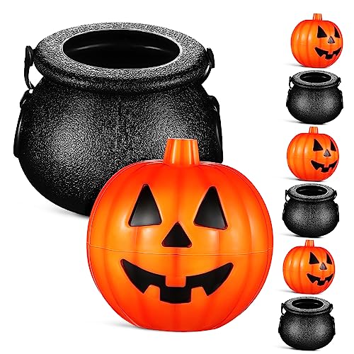 ibasenice 20St Süßigkeiten Eimer Süßes oder Saures Korb Halloween-Geschenkboxen halloween dekoration halloween-dekoration halloween decoration Hexengläser Halloween-Süßigkeiten-Eimer Plastik von ibasenice