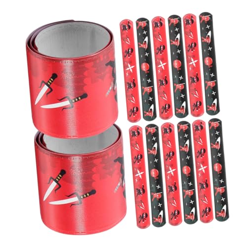 ibasenice 24 Stück Teiliges Ninja Slap Armband Stabile Schnappbänder für Party Gefälligkeiten und Geburtstagsdeko Komfortabel und Langlebig für Jungen und Mädchen ibasenice 24 Stück Teiliges Ninja Slap Armband Stabile Schnappbänder für Party Gefälligkeiten und Geburtstagsdeko Komfortabel und Langlebig für Jungen und Mädchen von ibasenice