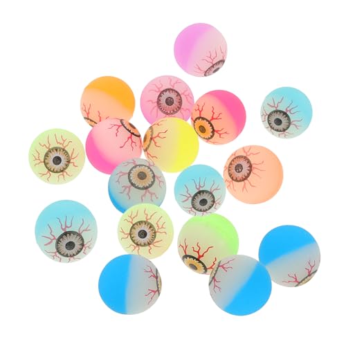 ibasenice 25 STK Augäpfel Völkerbälle Ball Toys jucarii pentru copii spielsachen für Funny Toys spielsachen Scary Toys Fun Toy springende Bälle Lustige Hüpfbälle von ibasenice