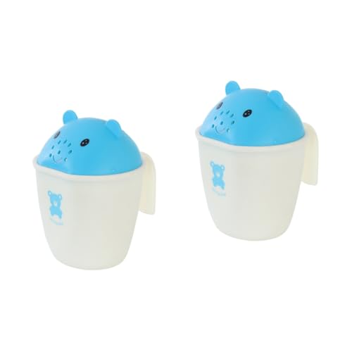 ibasenice 2St Badewasserschöpfer Kinder badewannenspielzeug kinderdusche Badezimmer Armatur babybadewannen Shampoo-Rinser Babybadspülbecher Babylöffel Dusche Shampoo Schaufeln Sprinkler von ibasenice