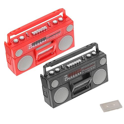 ibasenice 2stücke Mini Retro Radio Modelle Dekorative Figuren Für Puppenhaus Miniatur-Dekorationen Stylische Tischornamente Für Kreatives Spielzeug Und -projekte ibasenice 2stücke Mini Retro Radio Modelle Dekorative Figuren Für Puppenhaus Miniatur-Dekorationen Stylische Tischornamente Für Kreatives Spielzeug Und -projekte von ibasenice