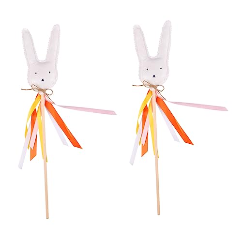 ibasenice Süße Erdbeere Karotten Bunny Ostern Fee Jungen und Mädchen Spielzeug Ostern Party Requisiten Kinder Fee Stick von ibasenice