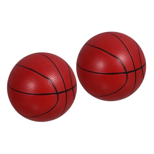 ibasenice 2St Vinyl-Basketball spaß flummies f�r Kinder leichtes Spielzeug Light Balls jucarii pentru copii Ballspielzeug für Kinder Springball für Kinder Ball Spielen Kinderball PVC Brown von ibasenice