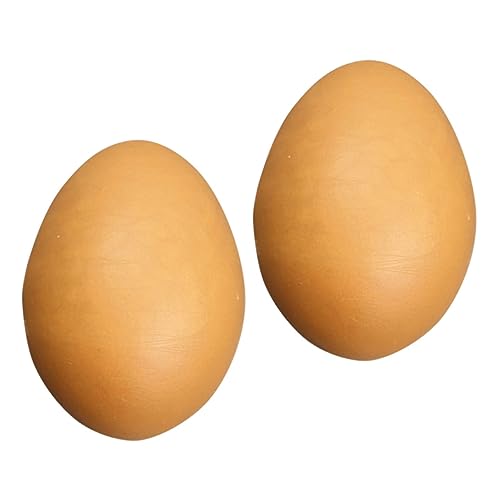 ibasenice 2St nachgeahmte Eier Ostereier ostereierfarbe -Eier Ostereier DIY Painting Eggs Eierkartons Hühnerstall-Schild Küche Food-Modell küchendekor Eier Partygeschenke PVC von ibasenice