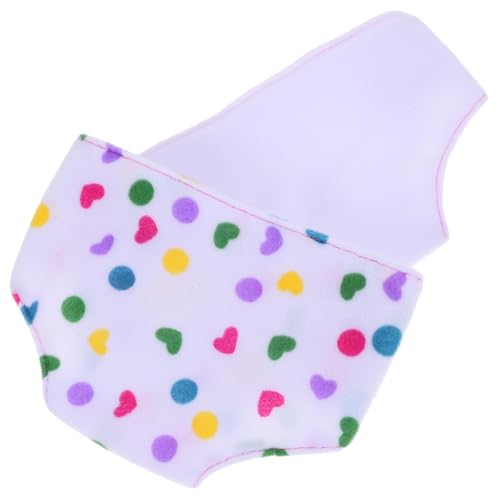 ibasenice 2st Für Babypuppen Mädchen Amerikanische Puppenwindel Verstellbare Puppenunterhose Puppenkleidung Zubehör Für Babypuppen Mini -wickeltaschen Abs von ibasenice