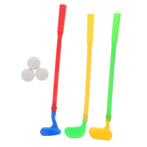 ibasenice 2st Golfschläger Für Kinder Kinder-kit Spiel Golfschläger Für Kleinkinder 3-5 Mini Säuglinge -kit Golfbälle Für Kinder Kindergolfclubs Babygolf Jungs -golfschläger von ibasenice