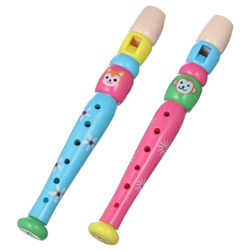 ibasenice 2st Klarinette Blockflöteninstrument Für Kinder Handglocke Xylophon Blockflöteninstrumente Musikspielzeug Für Kinder Musikinstrumente Für Kinder Kinderinstrument Spielzeug Plastik von ibasenice