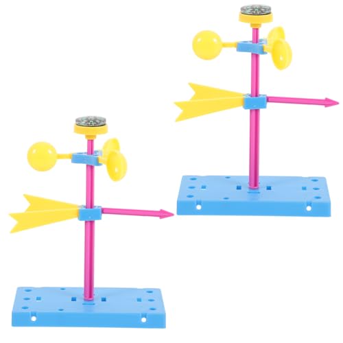 ibasenice 2st Wissenschafts-Kits Für Kit Für Pädagogische Experimente Pädagogische Windfahnen-wissenschaftskits Experimente Zum Selbermachen Für Plastik von ibasenice