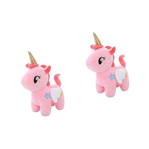 ibasenice 2stücke Cartoon Einhorn Plüschspielzeug Weiche Kuscheltier-Figur Perfektes Für Mädchen Als Geburtstagsornament Für Kinderzimmer-Dekoration ibasenice 2stücke Cartoon Einhorn Plüschspielzeug Weiche Kuscheltier-Figur Perfektes Für Mädchen Als Geburtstagsornament Für Kinderzimmer-Dekoration von ibasenice