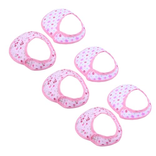 ibasenice 3 Lätzchen Für Puppenkleidung Puppe Speichel Handtuch Zubehör Lätzchen Für Kleinkinder Kleidung Für Babypuppen Lätzchen Für Babypuppen Abs Puppe Speichel Schal Gießen Stoff Rosa von ibasenice