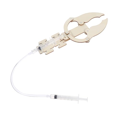 ibasenice 3 Sätze Hydraulischer Bausatz Roboterarm aus Holz Stem Lernspielzeug Mechanische Hand Nachhaltiges DIY Technikmodell für Motorik und Naturwissenschaftlichem Verständnis ibasenice 3 Sätze Hydraulischer Bausatz Roboterarm aus Holz Stem Lernspielzeug Mechanische Hand Nachhaltiges DIY Technikmodell für Motorik und Naturwissenschaftlichem Verständnis von ibasenice