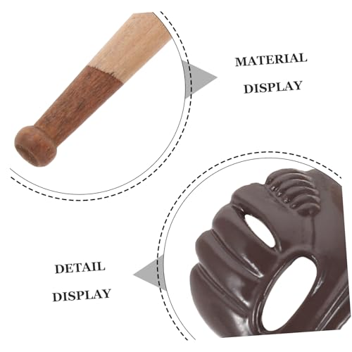 ibasenice 3 Sätze Miniatur Baseball für Puppenhaus mit Holzschläger Handschuh und Ball Detaillierte Miniatur Sportausrüstung für Sammler DIY Basteln Mini Sportdekor Pädagogisch Bedeutend ibasenice 3 Sätze Miniatur Baseball für Puppenhaus mit Holzschläger Handschuh und Ball Detaillierte Miniatur Sportausrüstung für Sammler DIY Basteln Mini Sportdekor Pädagogisch Bedeutend von ibasenice