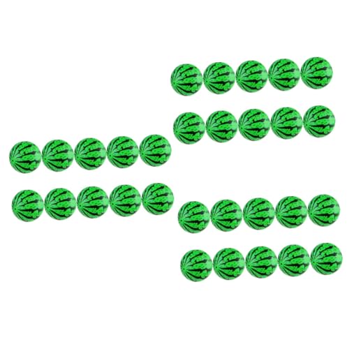 ibasenice 3 Sätze Wassermelonenkugeln Sportgel Sandspielzeug Ballongas Luftballons Balons Strand Schwimmbad Aufblasbare Bälle Wassermelonen-poolparty-ball Pvc Green 10 Stück * 3 von ibasenice