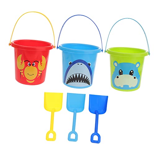 ibasenice 3 Sets Sand Eimer Und Spatenspielzeug Interessantes Sandspielzeug Bucket Toy Für Kinder von ibasenice