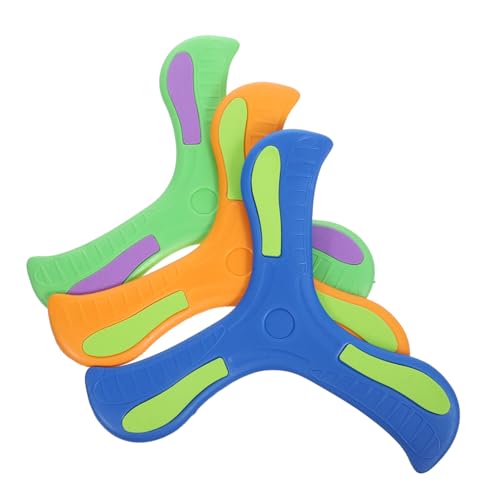 ibasenice 3 Stck Teiliges Eva schaumspielzeug Soft Boomerang für Leichtes Outdoor Wurfspiel Einfache Handhabung Bunte Farben Langlebig und Kindgerecht für Draußen und Zufällige Farbe ibasenice 3 Stck Teiliges Eva schaumspielzeug Soft Boomerang für Leichtes Outdoor Wurfspiel Einfache Handhabung Bunte Farben Langlebig und Kindgerecht für Draußen und Zufällige Farbe von ibasenice